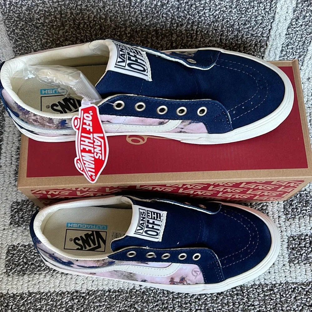 Vans Sk8-Low Reissue S Floral Dye Multi/Marshmallow WMNS - Picture 3 of 16